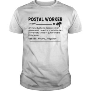 Postal Worker Definition Shirt